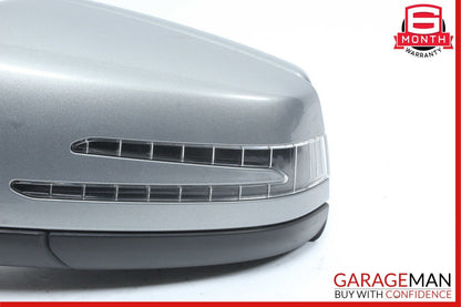 12-14 Mercedes W204 C350 C250 Front Left Side Mirror Rear View Door Silver