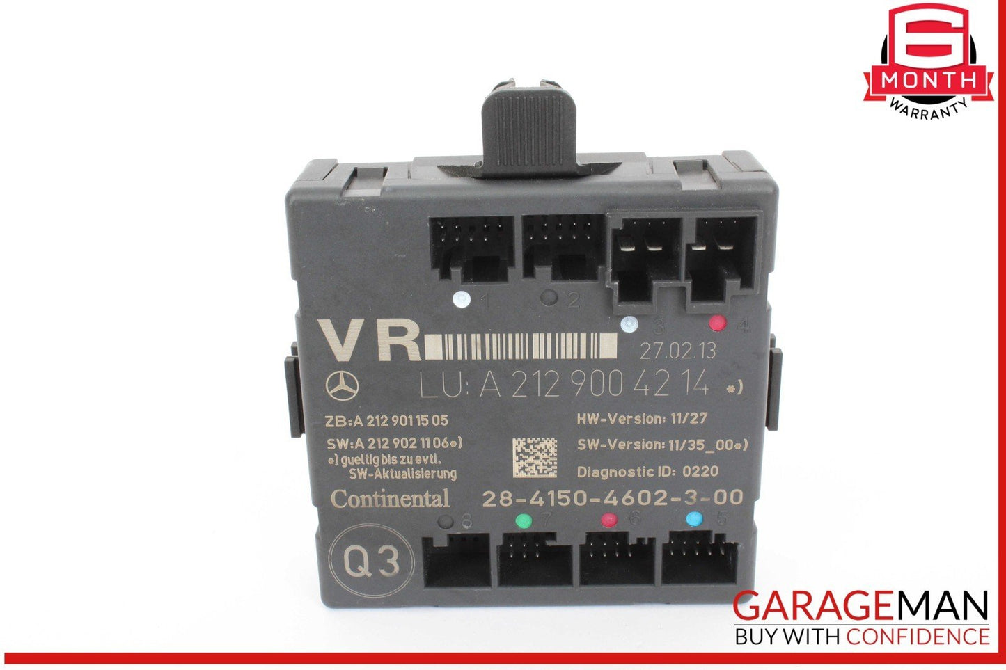 08-18 Mercedes R172 SLK250 E350 Front Right Side Door Control Module OEM