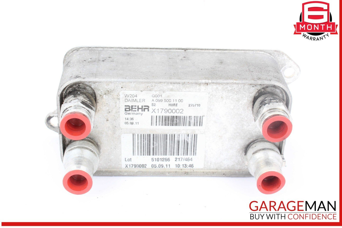 12-16 Mercedes W204 C250 SLK250 SLK350 Tranny Transmission Oil Cooler OEM