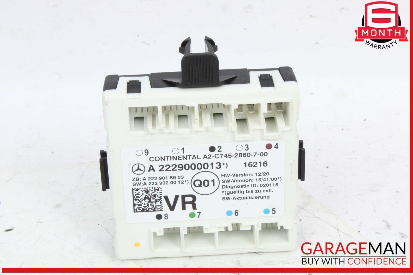 15-18 Mercedes W205 C300 4MATIC Front Right Side Door Control Module Unit OEM