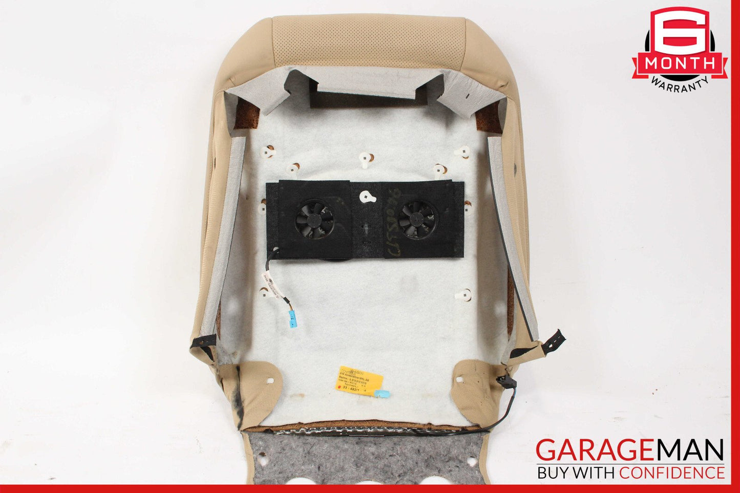 06-11 Mercedes W219 CLS500 Front Left / Right Top Upper Seat Cushion OEM
