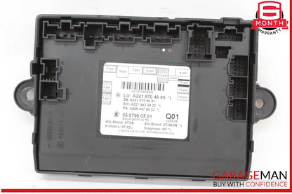 07-13 Mercedes W221 S550 S600 Front Right Side Door Control Module Unit OEM