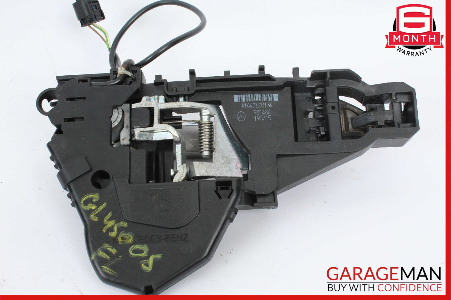 06-12 Mercedes GL450 R350 ML550 Front Left Side Exterior Door Handle Assembly
