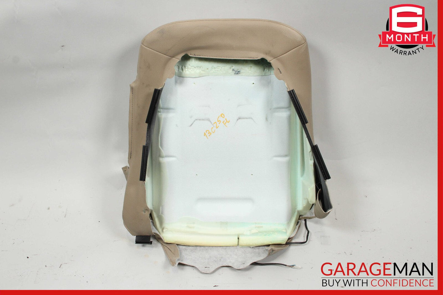 12-14 Mercedes W204 C250 C300 Front Left Top Upper Seat Cushion Cover OEM