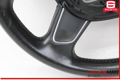 12-18 Audi A6 A7 Front Left Driver Side Steering Wheel Black 4G0419091M OEM