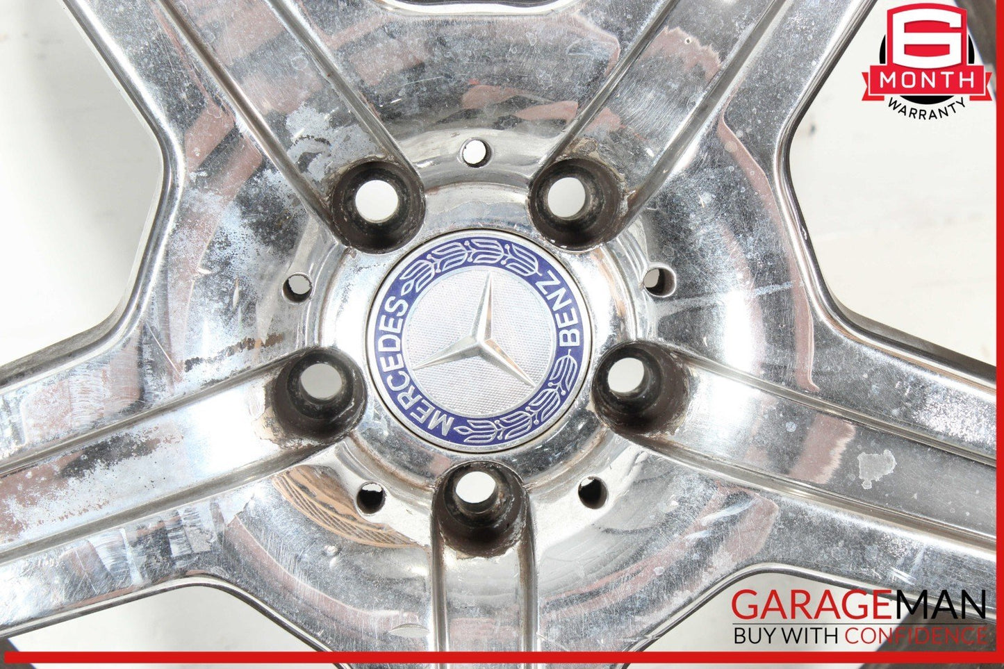 07-11 Mercedes W221 S550 CL63 AMG Wheel Rim 8.5Jx19H2 ET43 OEM