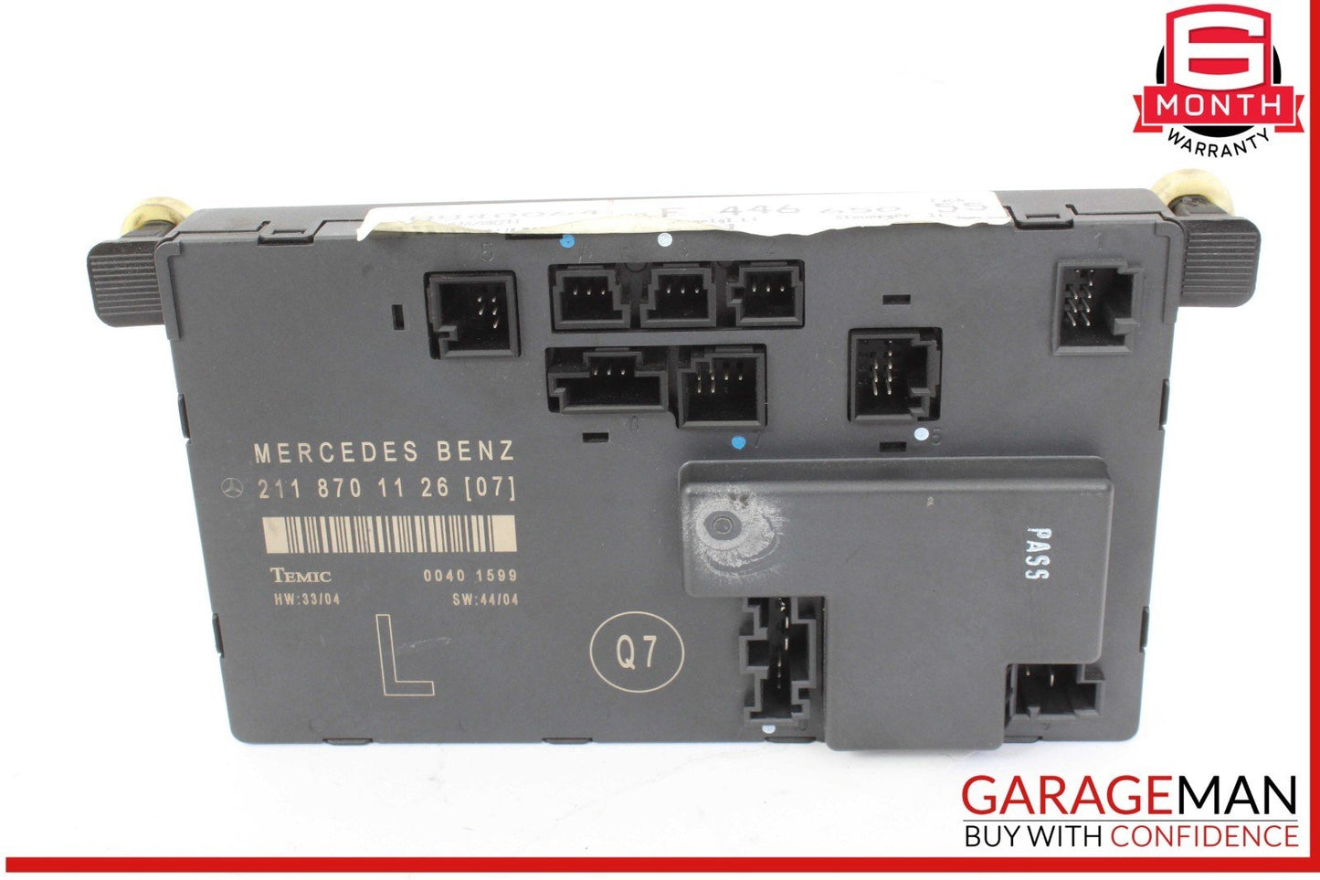 03-09 Mercedes W211 E63 AMG E500 Front Left Side Door Control Module Unit OEM