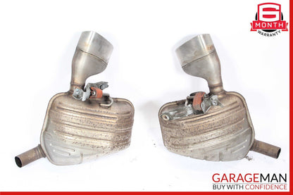 11-13 Porsche Panamera 970 3.6L Rear Right & Left Exhaust Muffler Tip Set of 2