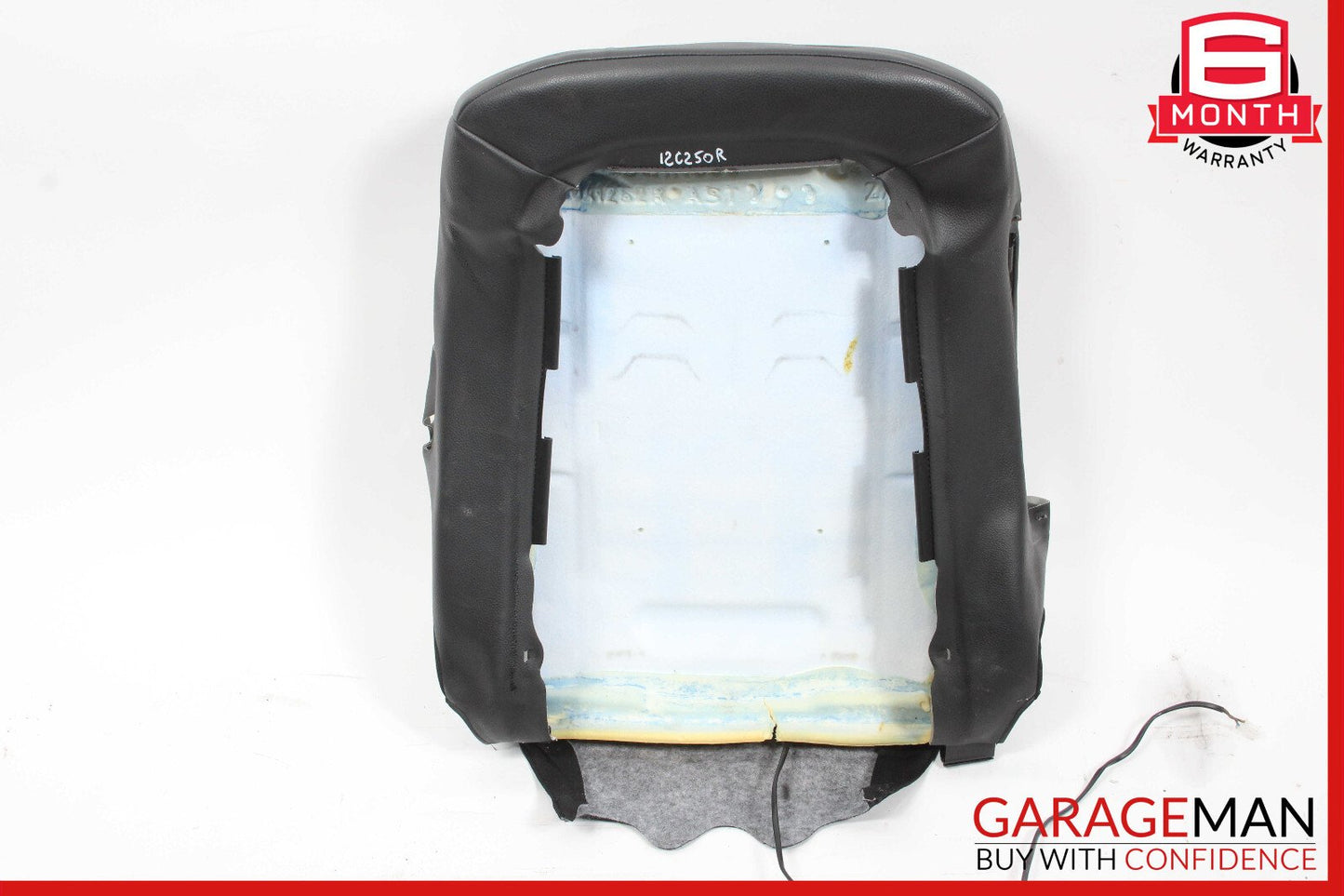 08-14 Mercedes W204 C250 Top Upper Seat Cushion Front Right Side Black OEM