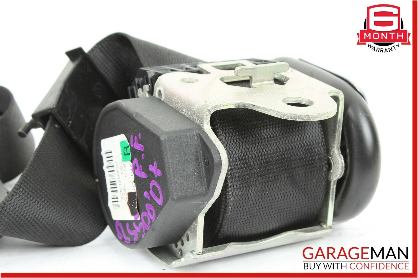 06-09 Mercedes CLS500 E500 Front Right Side Seatbelt Seat Belt Retractor Black