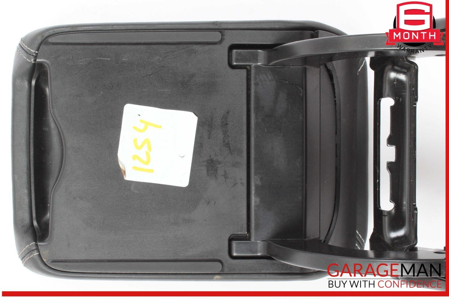 09-16 Audi S4 A4 Front Center Console Leather Arm Rest Armrest Lid Assembly OEM
