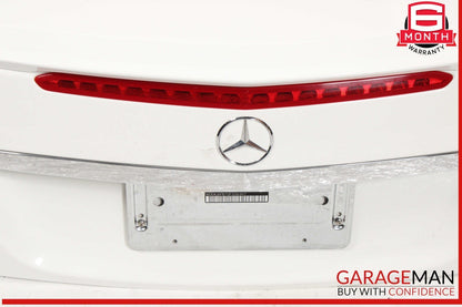 10-17 Mercedes W207 E400 E350 E550 Coupe Trunk Lid Deck Shell Panel Assembly OEM