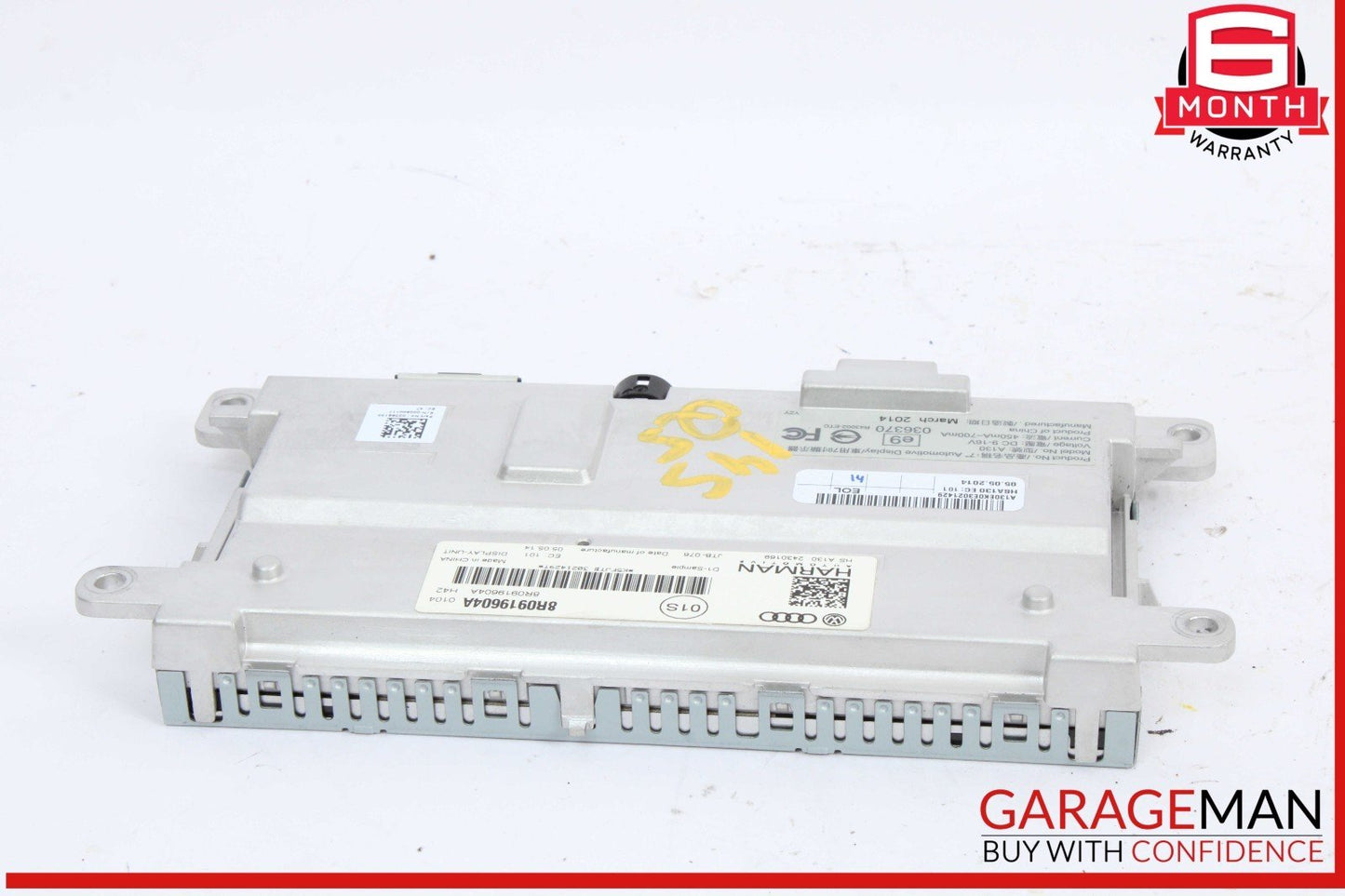 14-16 Audi SQ5 Q5 Front Dash Info GPS Navigation Display Screen Monitor OEM