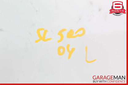 03-12 Mercedes R230 SL500 Rear Left Side Door Window Quarter Auto Glass Clear