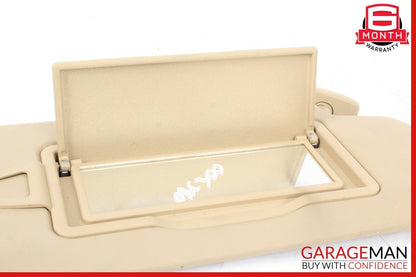 08-14 Mercedes W204 C250 C300 Front Right Side Sun Visor Sunvisor Shade Brown