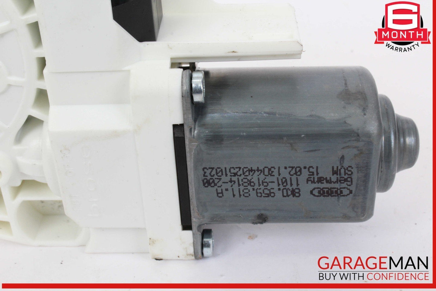 09-18 Audi Q5 A6 Rear Left Driver Side Door Window Regulator Motor Unit OEM