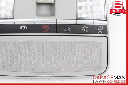07-10 Mercedes W216 CL550 S550 Overhead Dome Light Sunroof Control Assy Gray OEM
