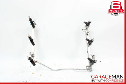 05-12 Mercedes W251 R350 E350 C300 C350 Fuel Injector Rail w/ Fuel Injectors OEM