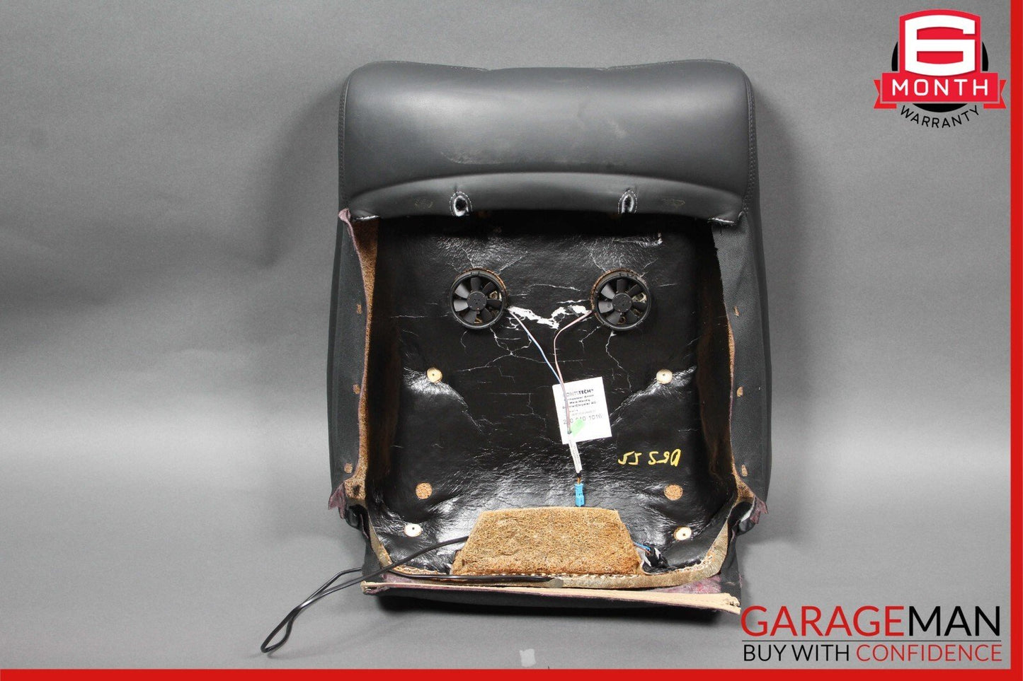 03-06 Mercedes W220 S55 AMG Front Left / Right Top Upper Seat Cushion Black