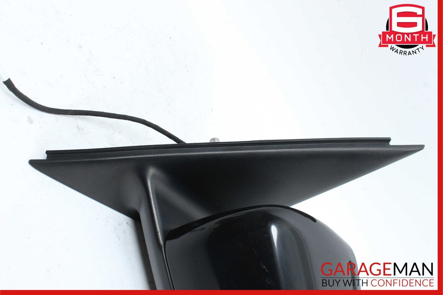 10-12 Mercedes X204 GLK350 Front Left Side Door Rear View Mirror Black OEM