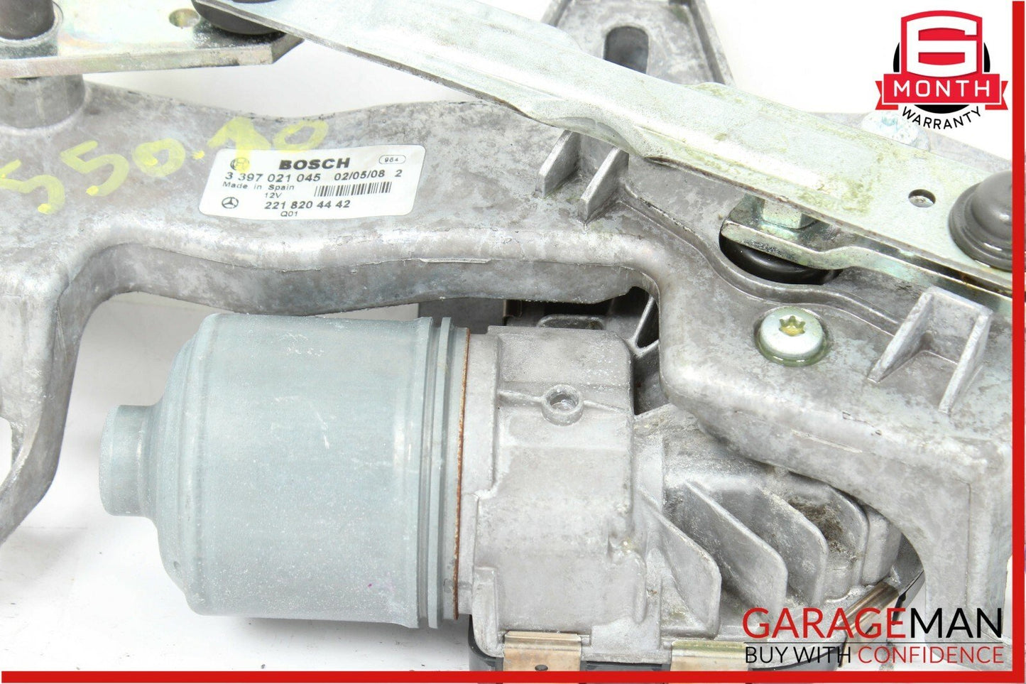 07-14 Mercedes W221 S500 S63 AMG CL600 Windshield Wiper Motor Right Side OEM