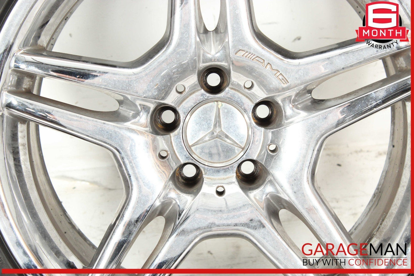 03-12 Mercedes R230 SL550 SL65 AMG Front Wheel Tire Rim 8.5Jx18H2 ET30 OEM