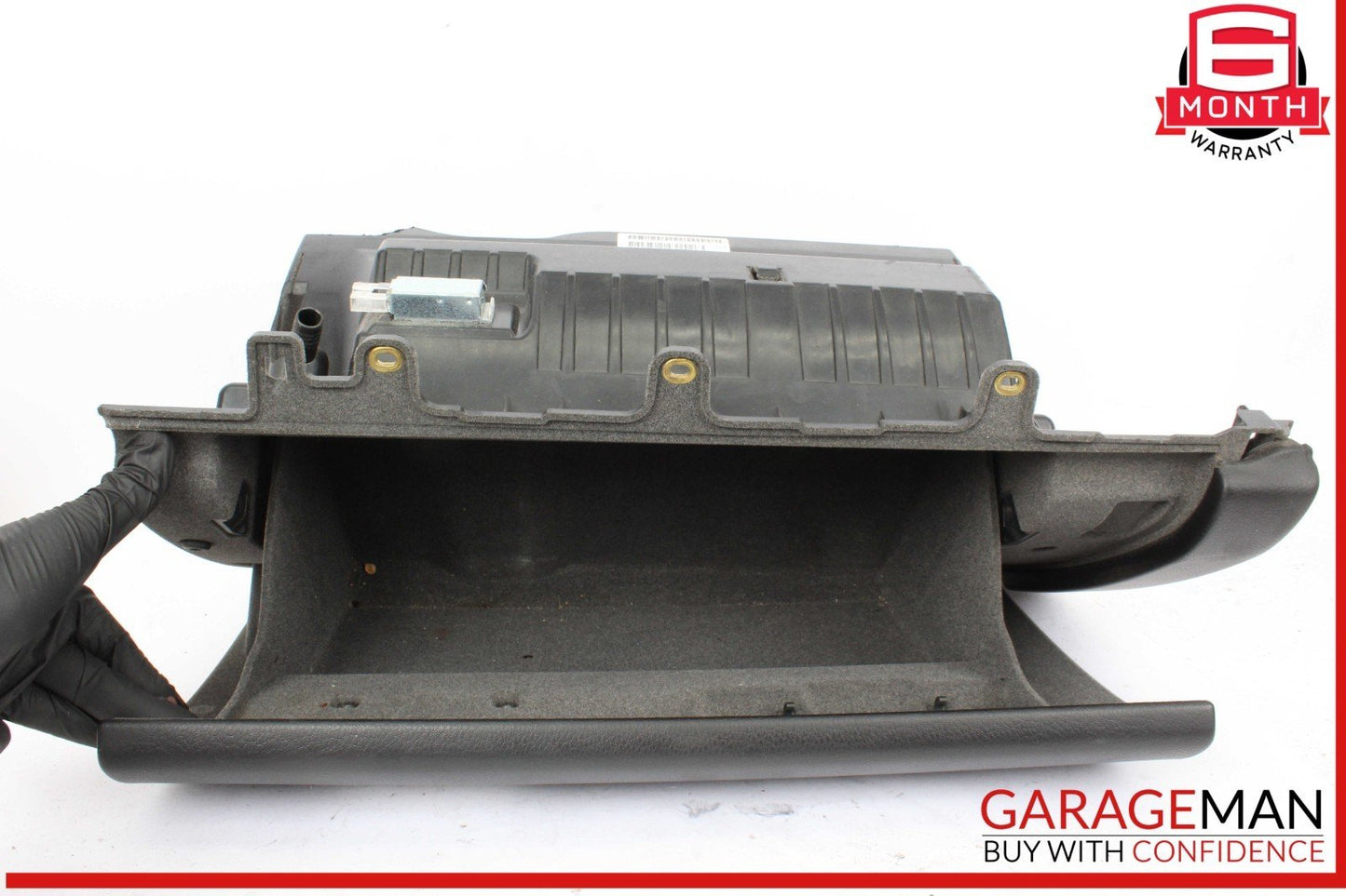 11-18 Porsche Cayenne 958 Dashboard Glove Box Storage Compartment Black OEM