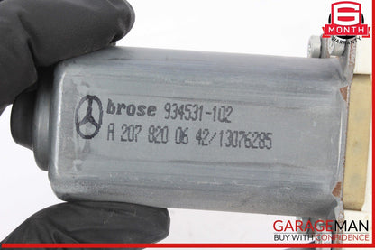 10-20 Mercedes W218 CLS500 Rear Right Window Regulator Motor 2078200642 OEM