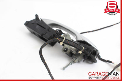 00-06 Mercedes W220 S55 AMG S500 Front Left Side Exterior Door Handle Silver OEM