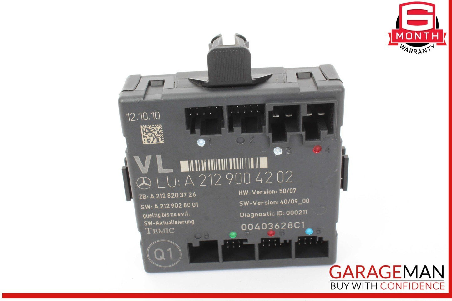 08-18 Mercedes W212 E350 E550 E400 Front Left Side Door Control Module Unit OEM