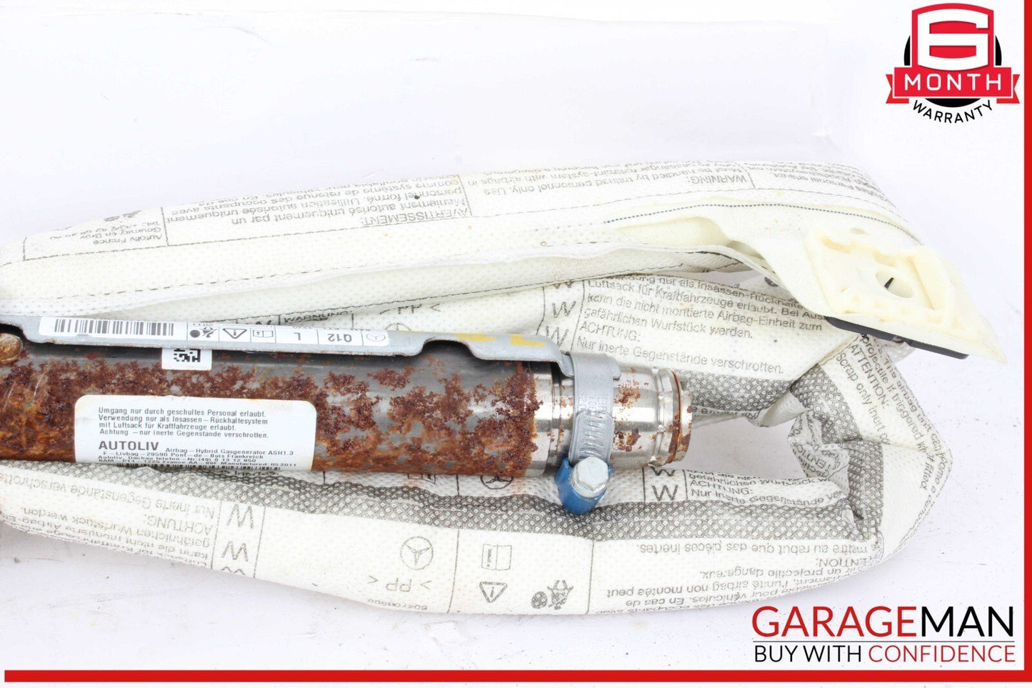 08-14 Mercedes W204 C250 C300 Left Side Roof Curtain Airbag Air Bag OEM