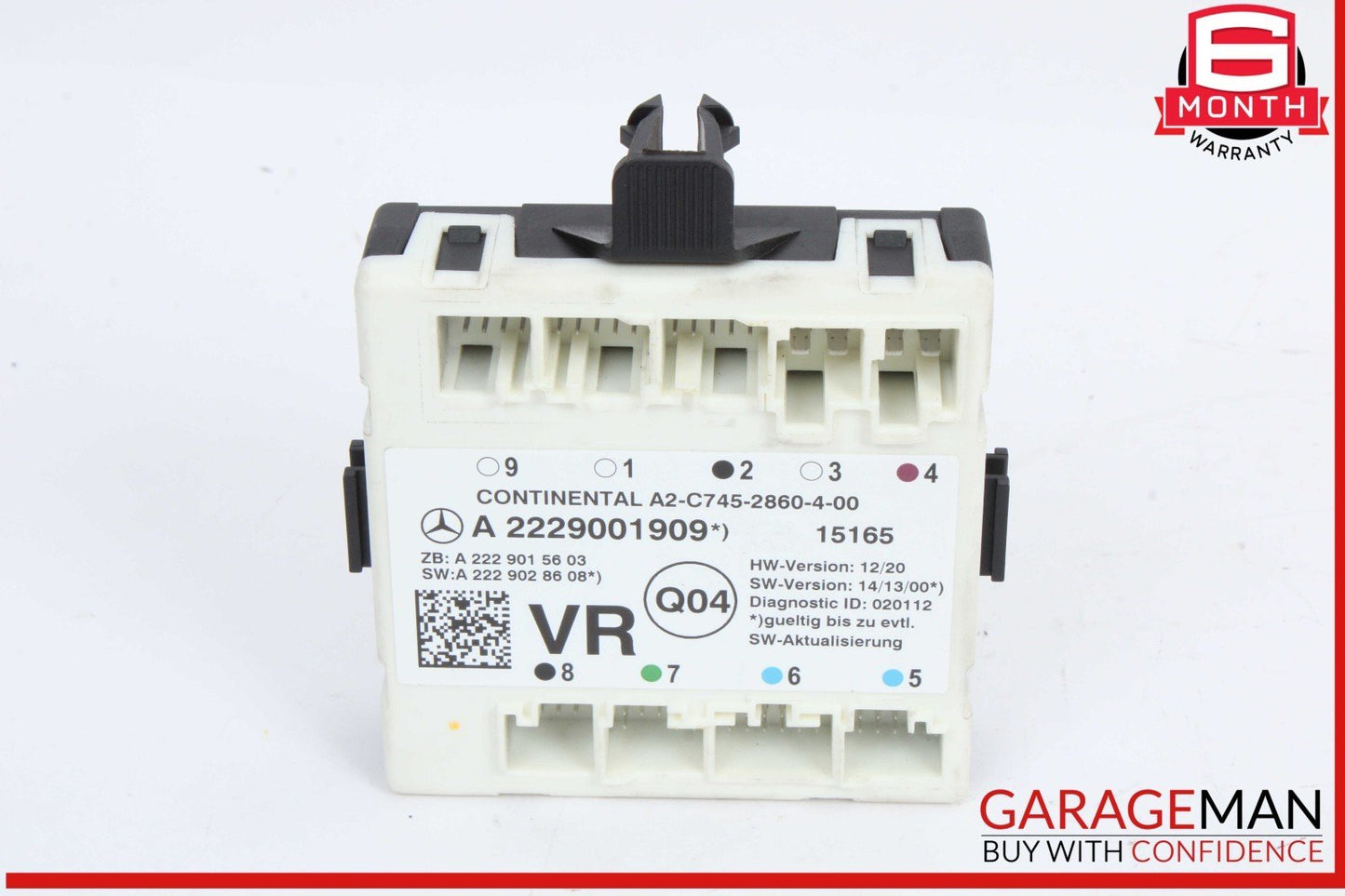 15-23 Mercedes W205 C300 C400 Front Right Side Door Control Module Unit OEM