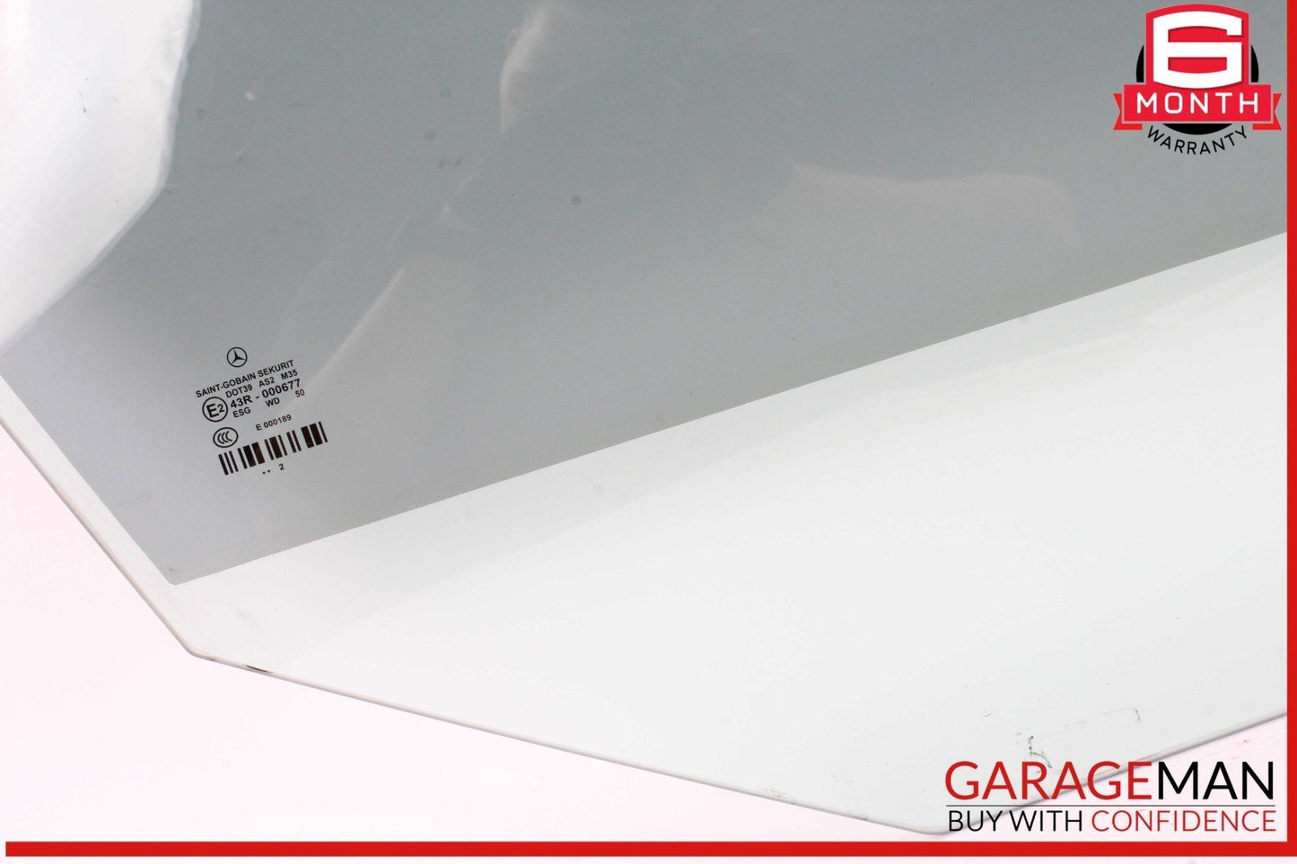 10-16 Mercedes W212 E350 Front Right Passenger Side Door Window Glass OEM