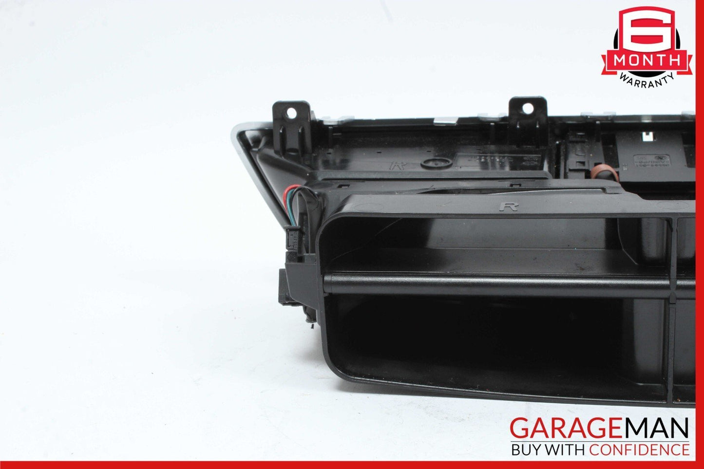 07-13 Mercedes W221 S350 S600 Dashboard Center Dash A/C Air Vent Trim Clock Assy