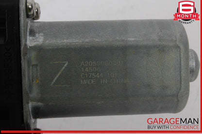15-20 Mercedes W205 C300 GLC300 Rear Left Side Door Window Regulator Motor OEM