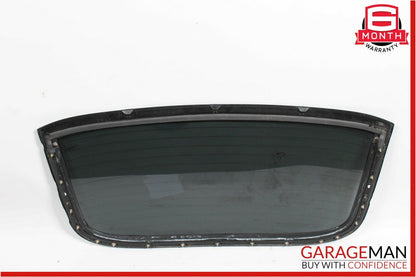 03-09 Mercedes W209 CLK500 Soft Top Convertible Rear Windshield Window Glass OEM