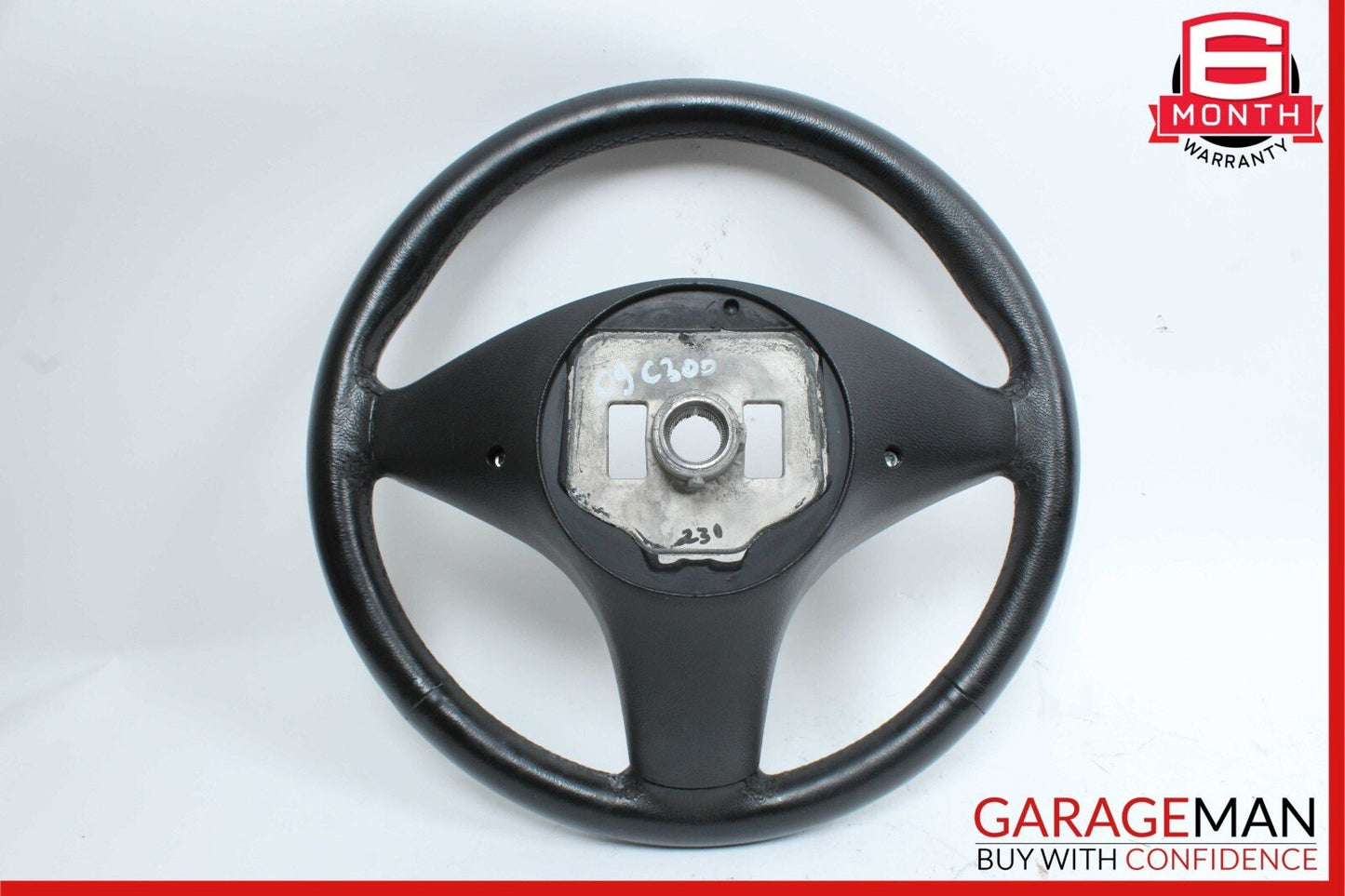 08-11 Mercedes W204 C300 3 Spoke Steering Wheel 2044601203 OEM