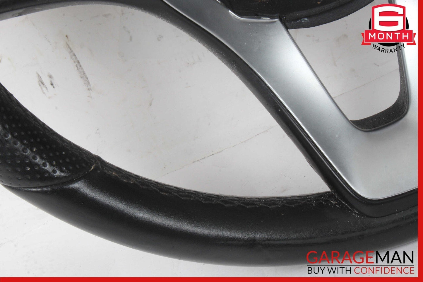 15-18 Mercedes W205 C300 GLC300 Steering Wheel Black w/ Paddle Shifters Assy OEM