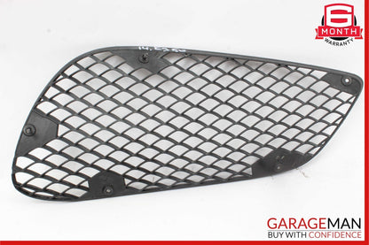 10-16 Mercedes W212 E350 Left Driver Side Fog Light Cover Frame Trim Grill OEM