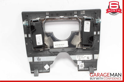 12-14 Mercedes W218 CLS500 Center Console Switch Trim Bezel Cover Wood OEM
