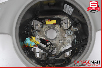 11-14 Porsche Cayenne 958 S Steering Wheel w/ Paddle Shifters Gray OEM