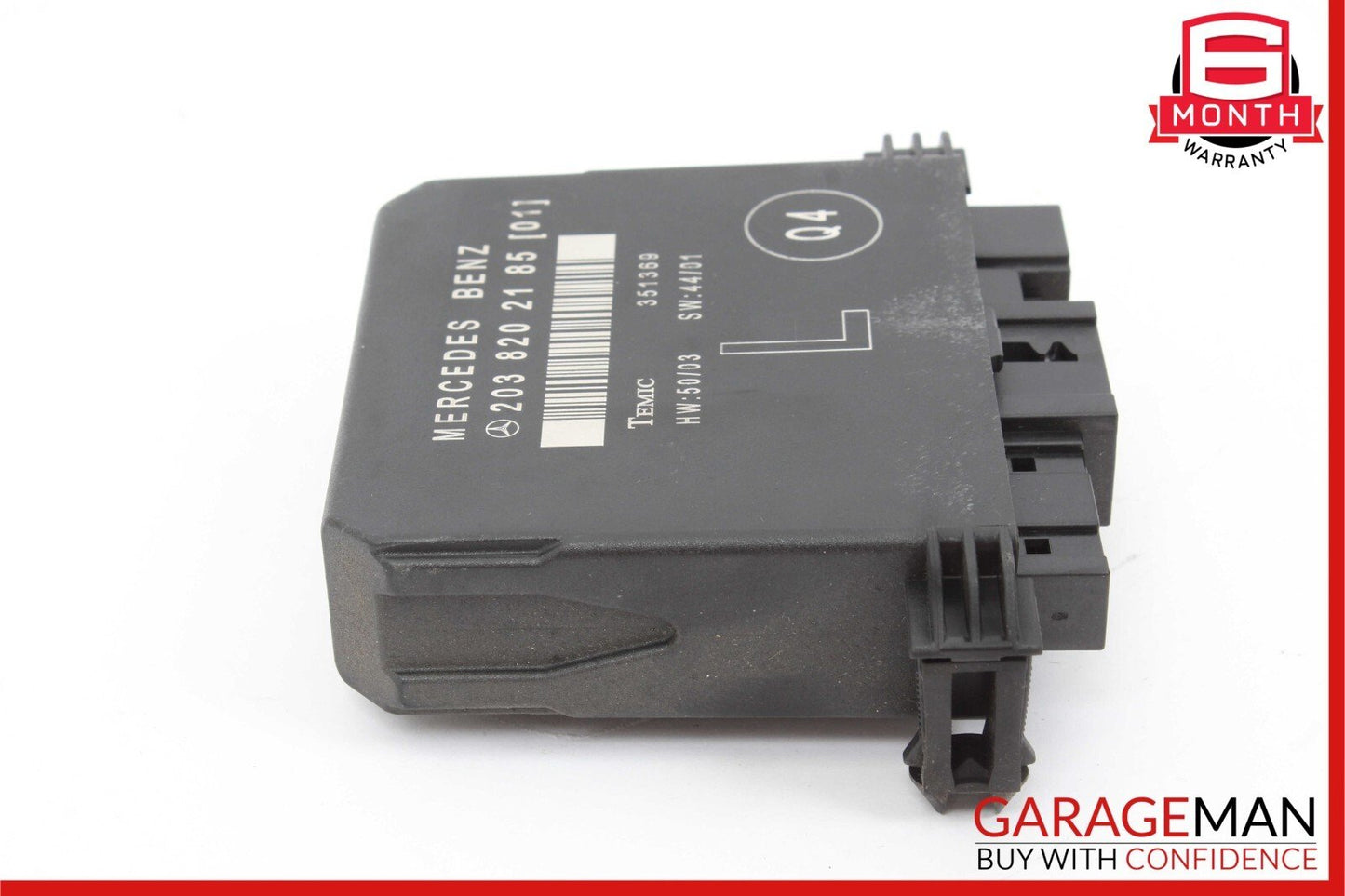 01-07 Mercedes W203 C230 C320 Rear Left Side Door Computer Control Module A95