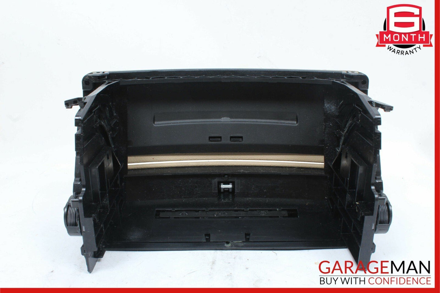 10-13 Mercedes W221 S400 S550 Dash Center Console CD Player Trim Cover Beige OEM