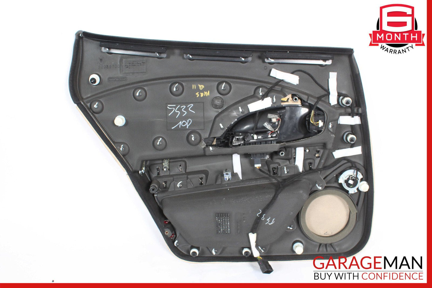 03-13 Maserati Quattroporte M139 Rear Right Side Interior Door Panel OEM