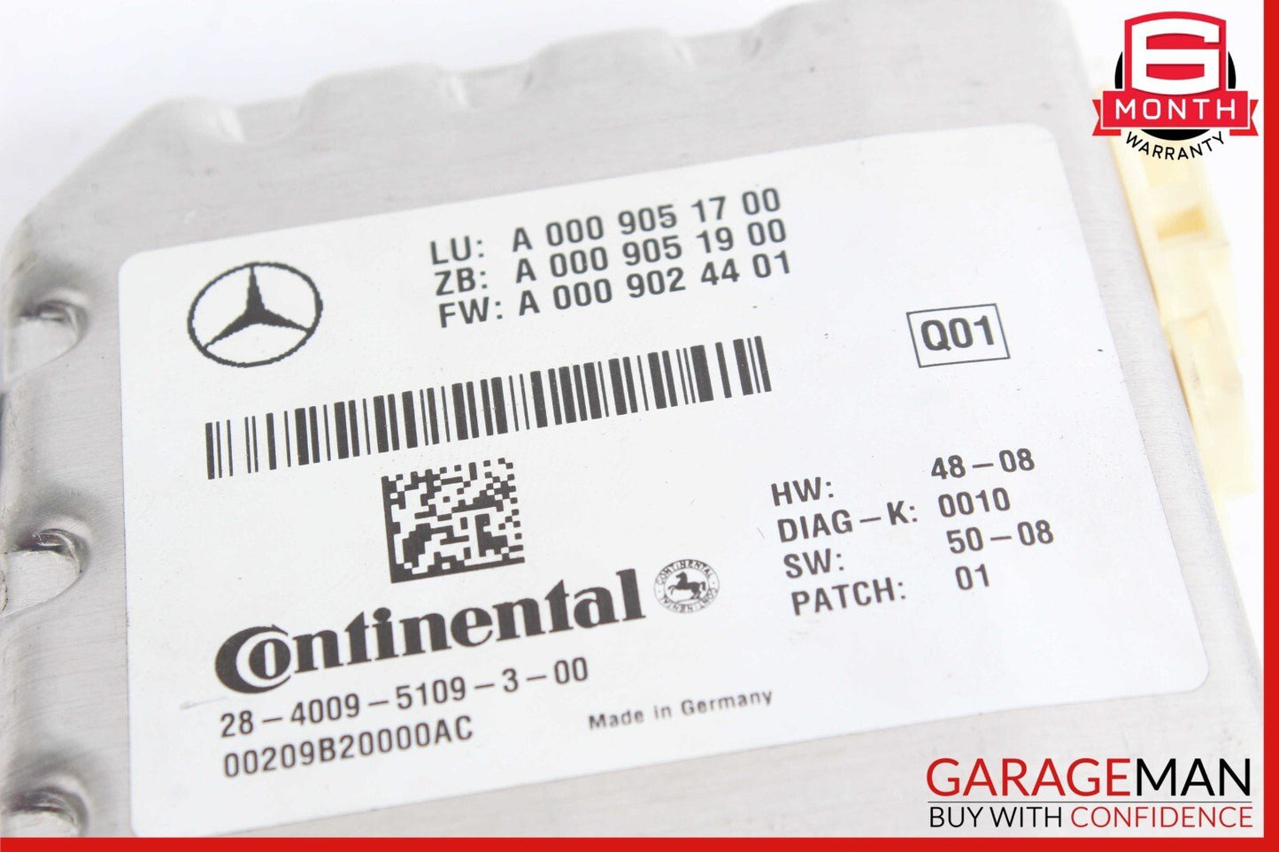 10-13 Mercedes W212 E350 S550 Active Lane Assist Front Camera 0009051700 OEM