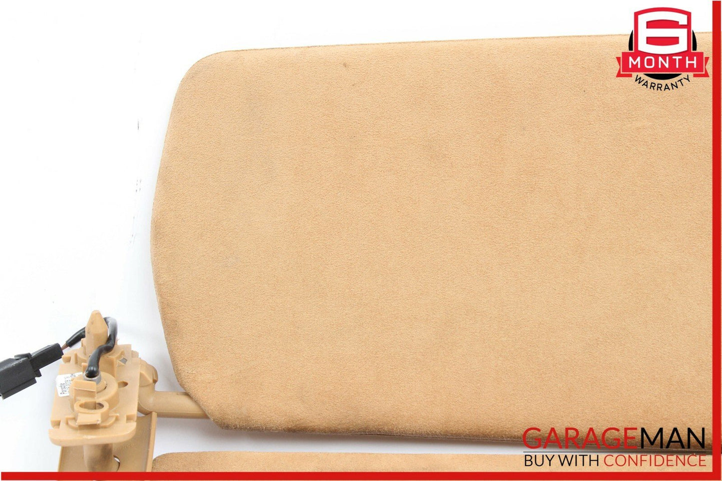 08-10 Porsche Cayenne 957 Front Left Side Sunvisor Sun Visor Shade Alcantara