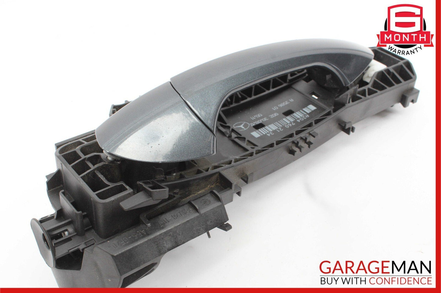 08-14 Mercedes W204 C250 Rear Left Driver Side Exterior Door Handle Gray OEM