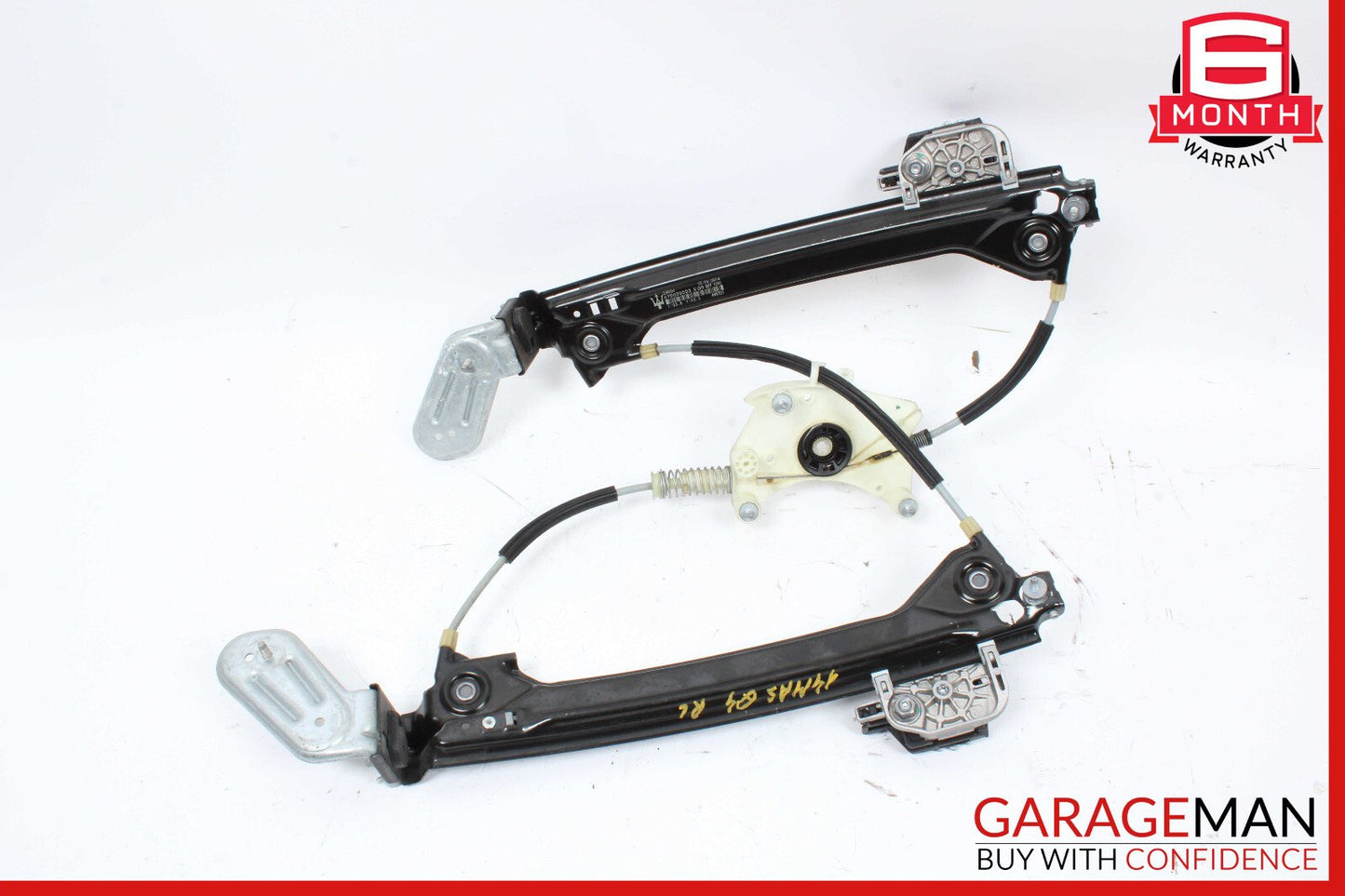 14-17 Maserati Ghibli Rear Left Driver Side Door Window Regulator w/o Motor OEM
