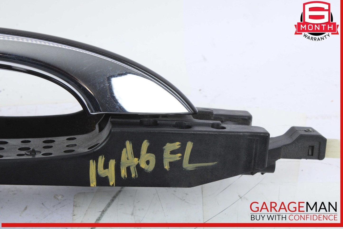 12-18 Audi A6 A7 Front Left Driver Side Exterior Door Handle Black 4H1837885 OEM