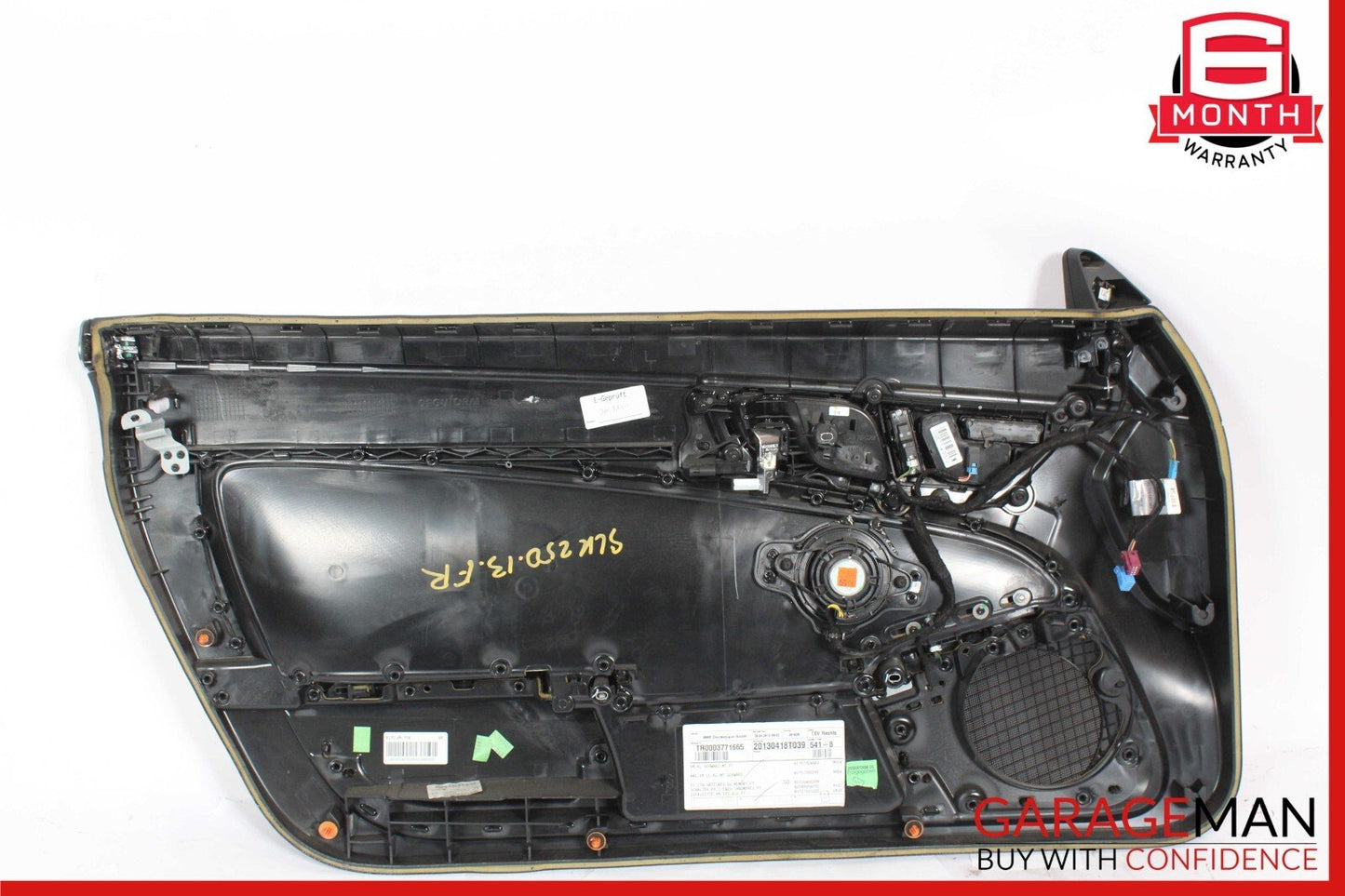 12-16 Mercedes R172 SLK250 SLK200 Front Right Interior Door Panel Assy Black
